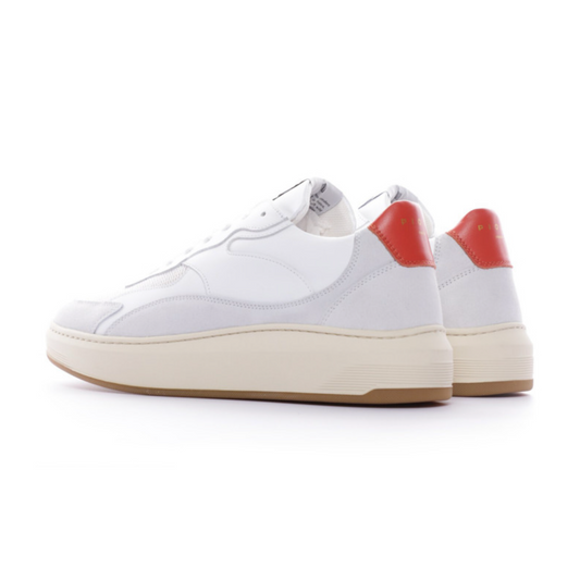 SNEAKERS PIURA BLANC / ORANGE - PIOLA