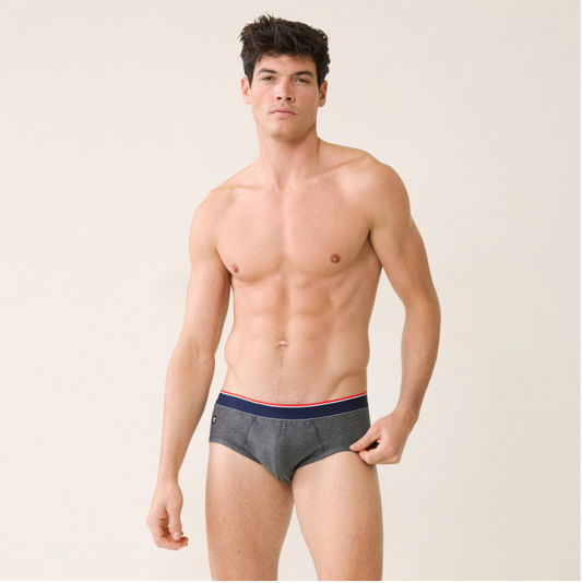 DARK GRAY BRIEFS THE FRENCH BRIEFS 