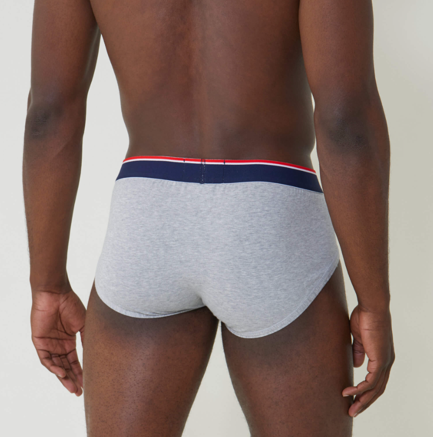 LIGHT GRAY BRIEFS THE FRENCH BRIEFS 