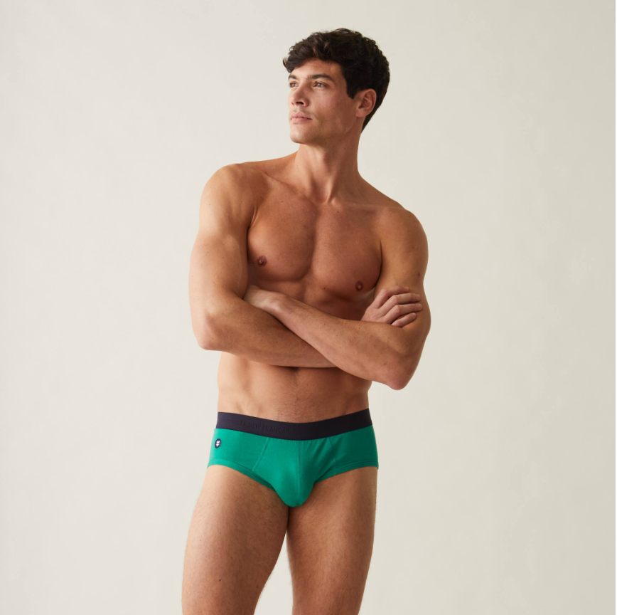 APPLE GREEN BRIEFS THE FRENCH BRIEFS 