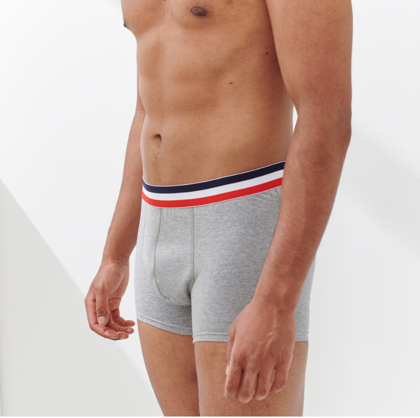 BOXER GRIS CLAIR LE SLIP FRANCAIS