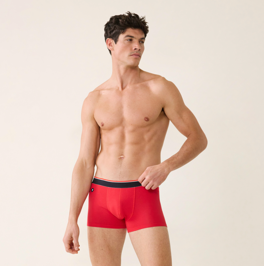 BOXER ROUGE LE SLIP FRANCAIS