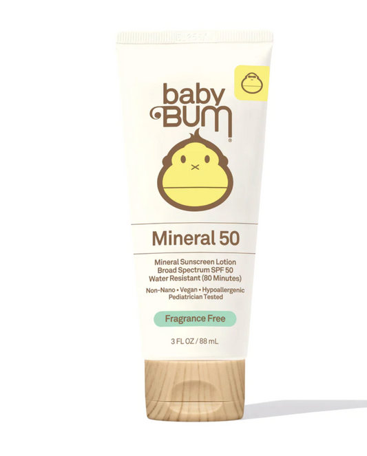 BABY BUM SUN CREAM MINERAL 50SPF Odorless - SUNBUM