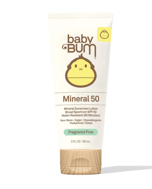 BABY BUM CREME SOLAIRE MINERAL 50SPF SANS ODEUR - SUNBUM