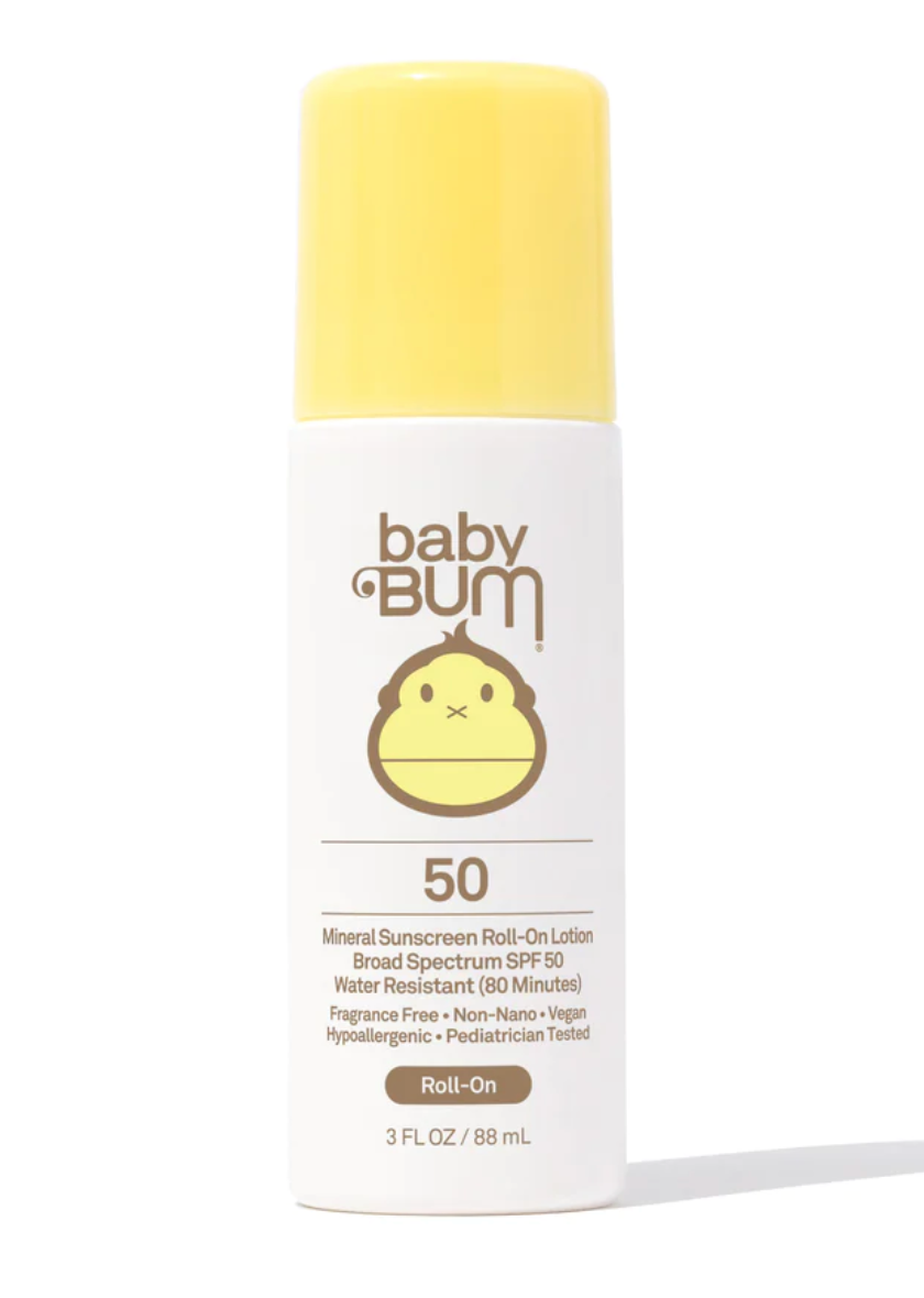 BABY BUM ROLL ON SOLAIRE MINERAL 50SPF SANS ODEUR