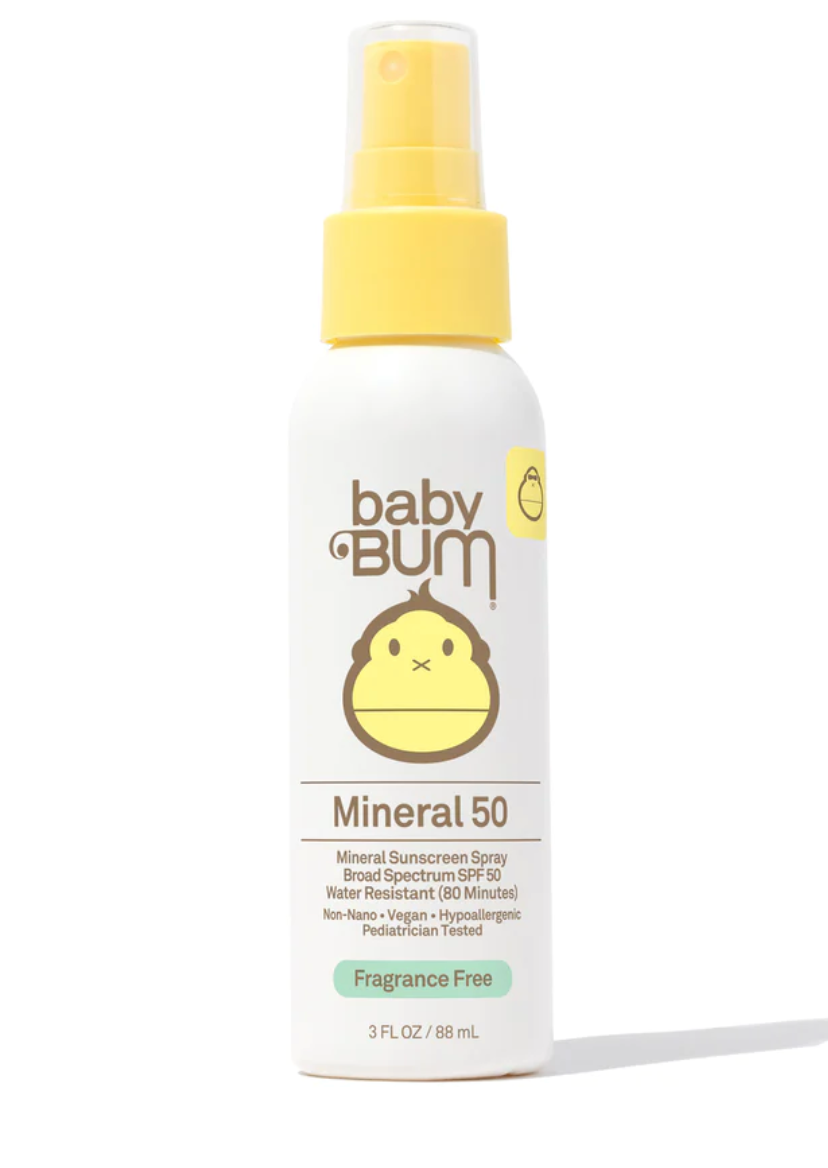 BABY BUM SUN SPRAY MINERAL 50SPF Odorless - SUNBUM