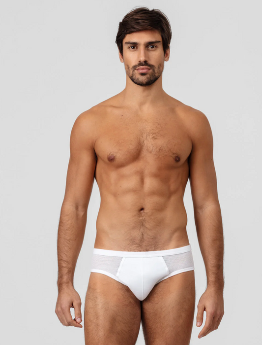 BRIEFS Y FRONT MESH BRIEF - RON DORFF