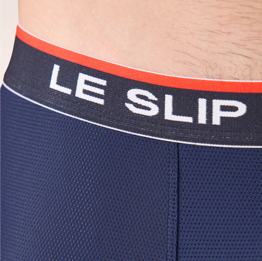 NAVY "AIRSLIP" SPORTS BOXERS - THE FRENCH BRIEFS 