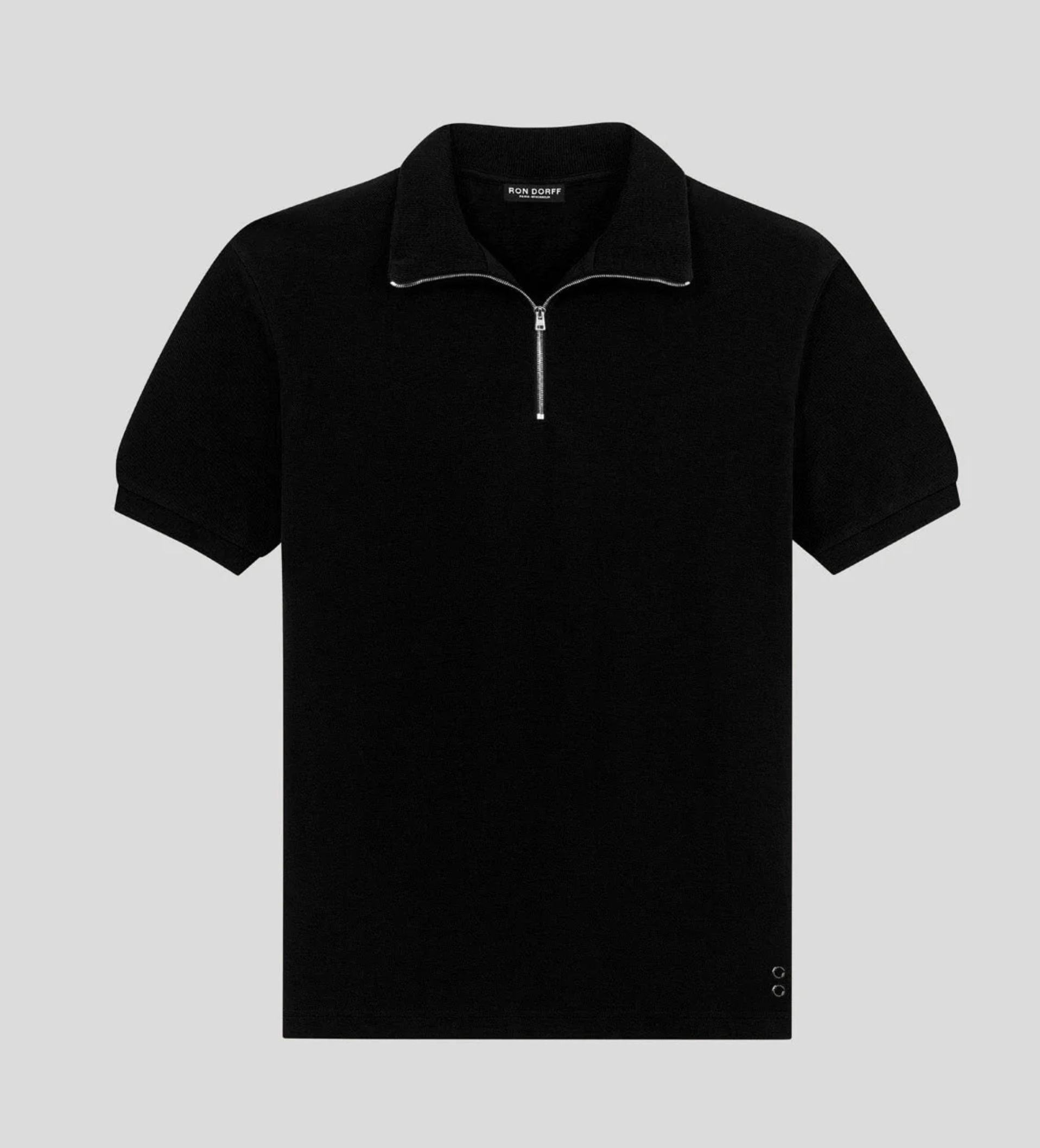 PLAIN COTTON PIQUE POLO SHIRT - RON DORFF – PASHA ST BARTH