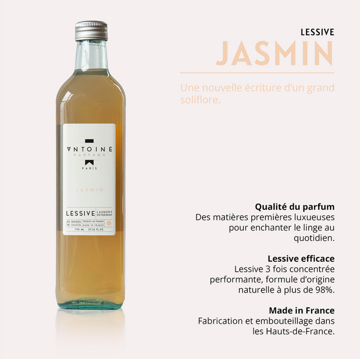 LESSIVE JASMIN - ANTOINE PARFUMS