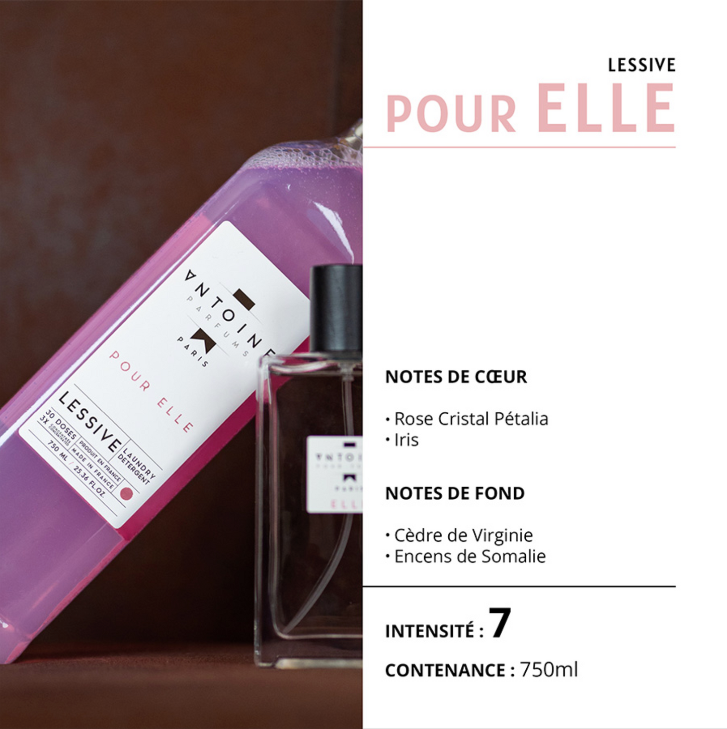 LESSIVE POUR ELLE - ANTOINE PARFUMS