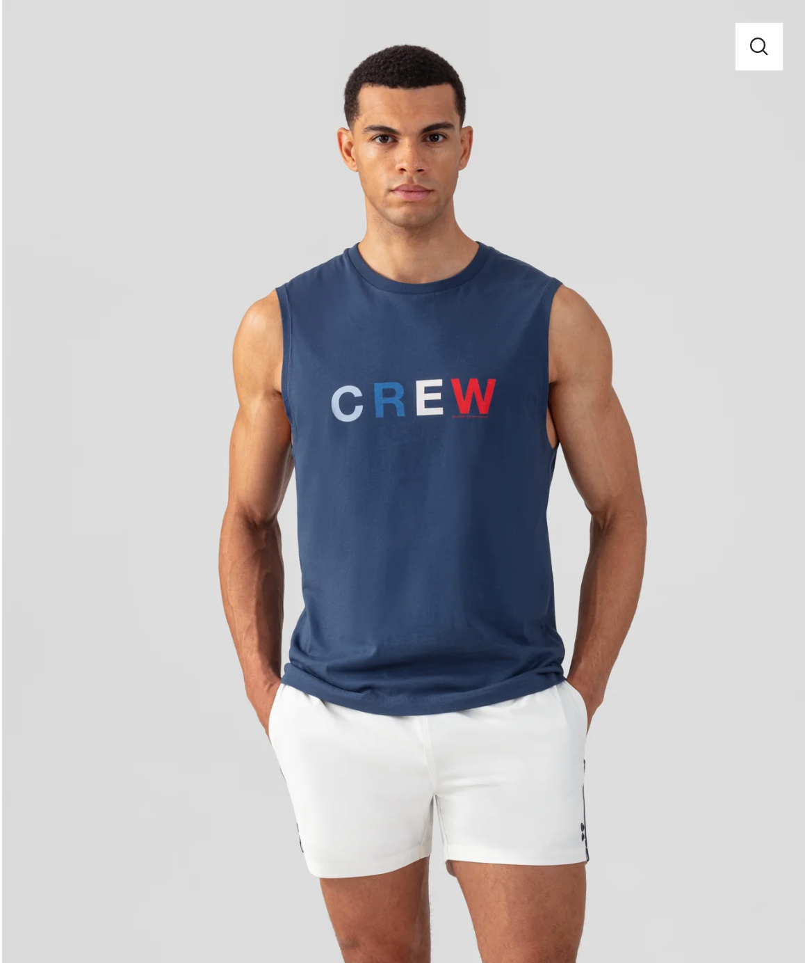 MUSCLE TEE SHIRT SANS MANCHE CREW - RON DORFF