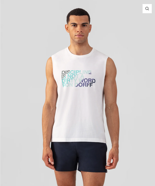 CAMISETA MUSCULAR SIN DISCIPLINA - RON DORFF