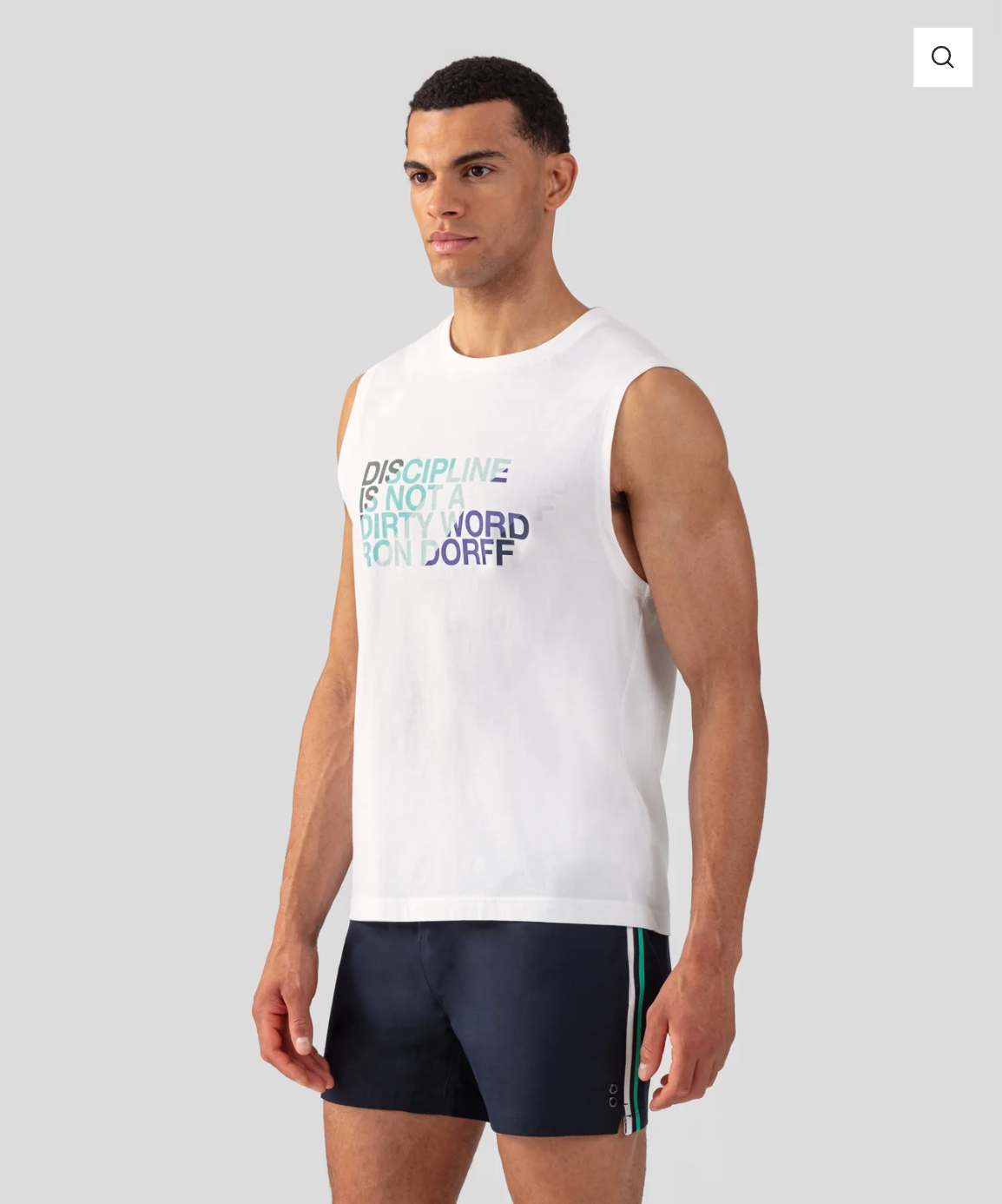 MUSCLE TEE SHIRT SANS DISCIPLINE - RON DORFF