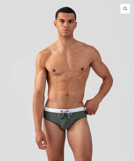 SWIM TRUNK / BRIEF BICOLOR - RON DORFF