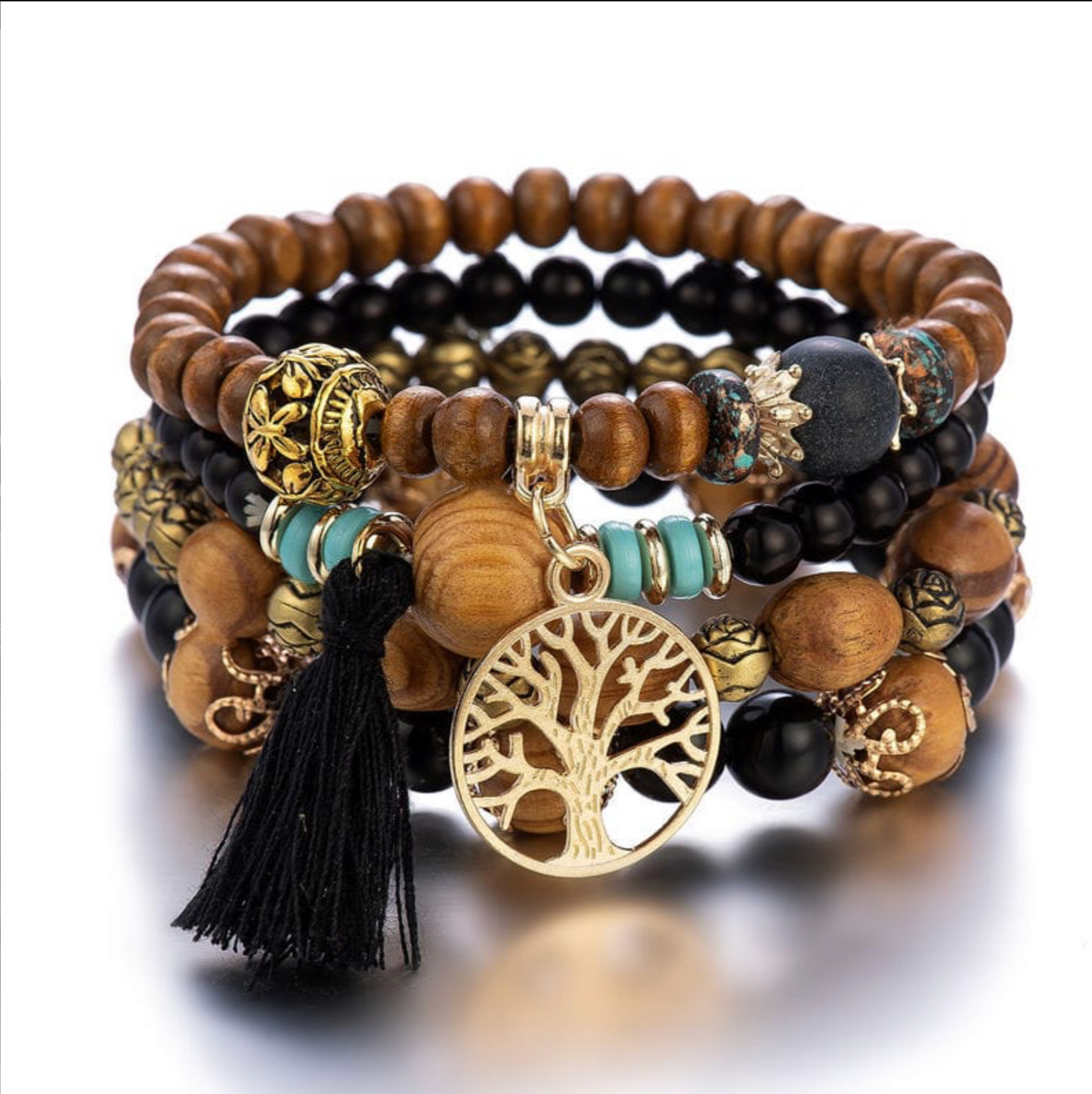 BRACELET BOHEME 4 RANGS