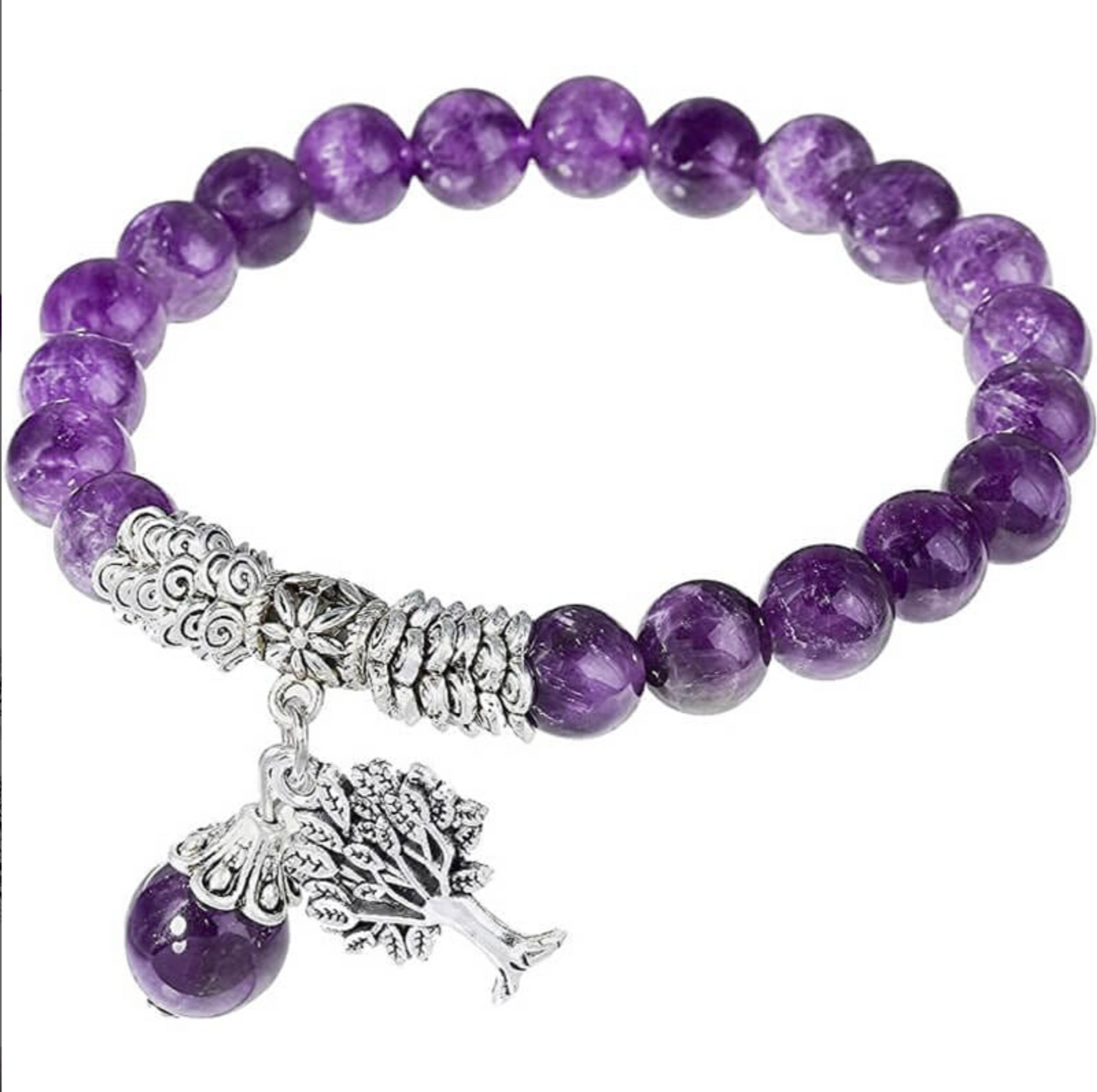 AMETHYST BRACELET + PENDANT
