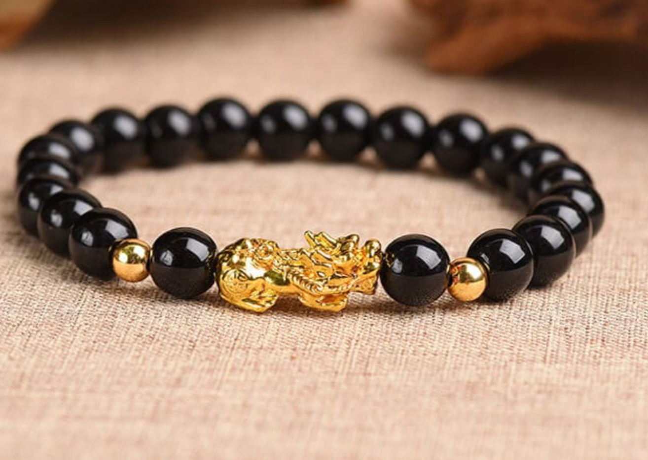 PIXIU WEALTH BEAD BRACELET