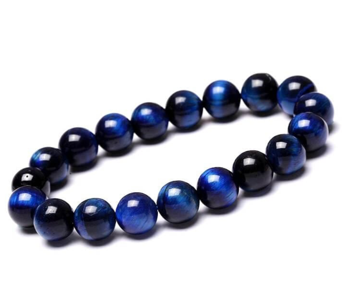 BLUE TIGER EYE BRACELET