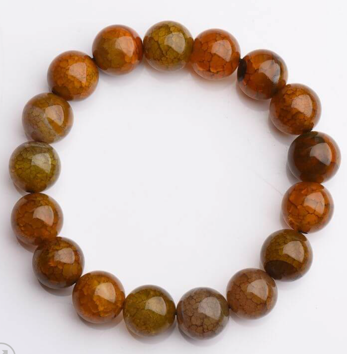 DRAGON VEINED AGATE BRACELET