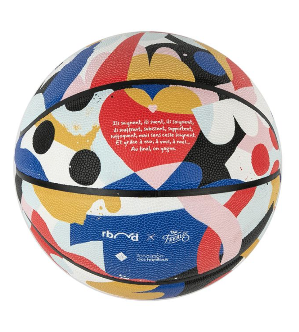 BALLON DE BASKET REBOND X THE FEEBLES