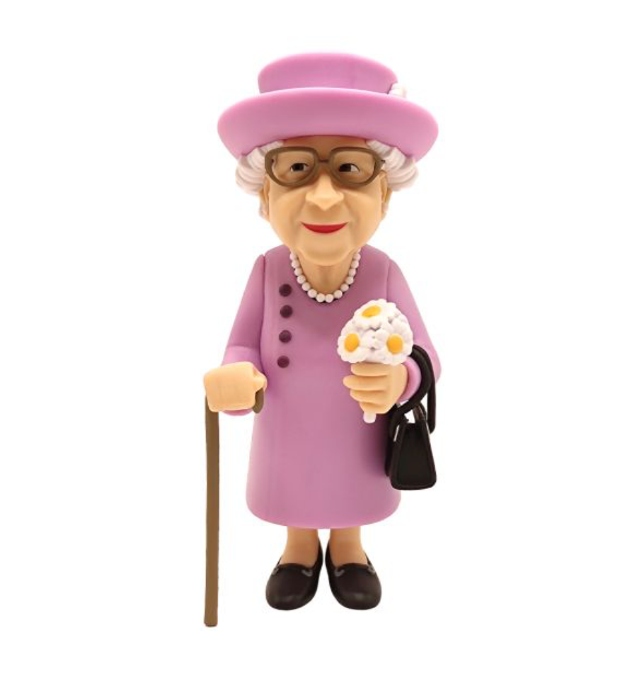 FIGURINE REINE ELIZABETH II - MINIMIX 70
