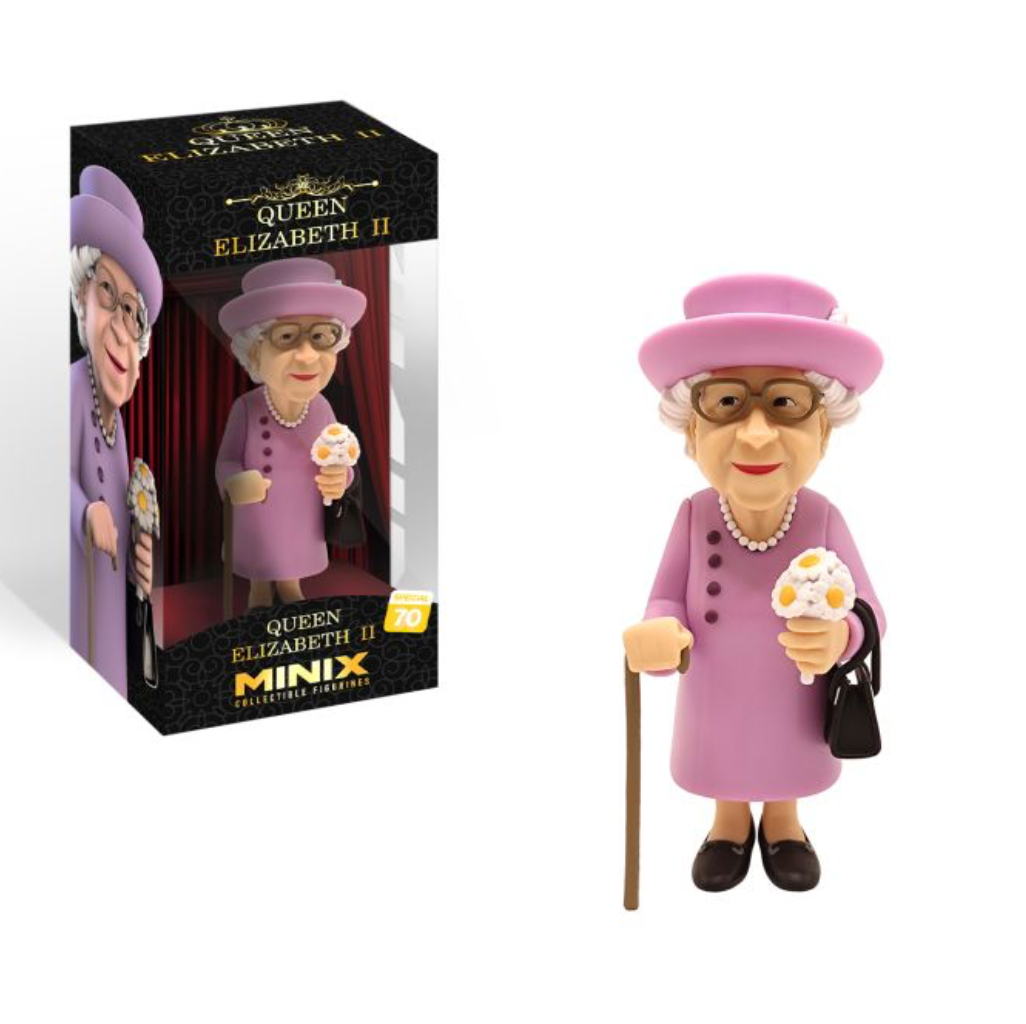 FIGURINE REINE ELIZABETH II - MINIMIX 70