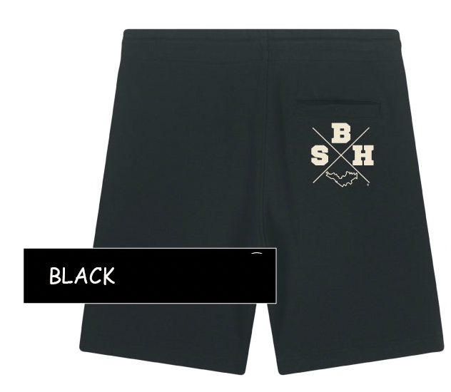 SHORT JOGG X SBH ®️ Black - PASHA ST BARTH