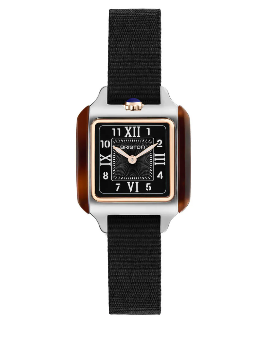 STREAMLINER KENNEDY 25X25 STEEL CASE WHITE OR BLACK DIAL - BRISTON 