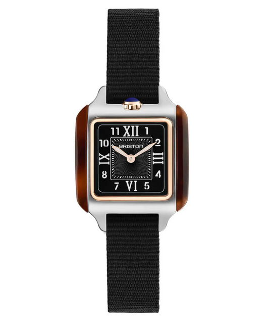 STREAMLINER KENNEDY 25X25 STEEL CASE WHITE OR BLACK DIAL - BRISTON 