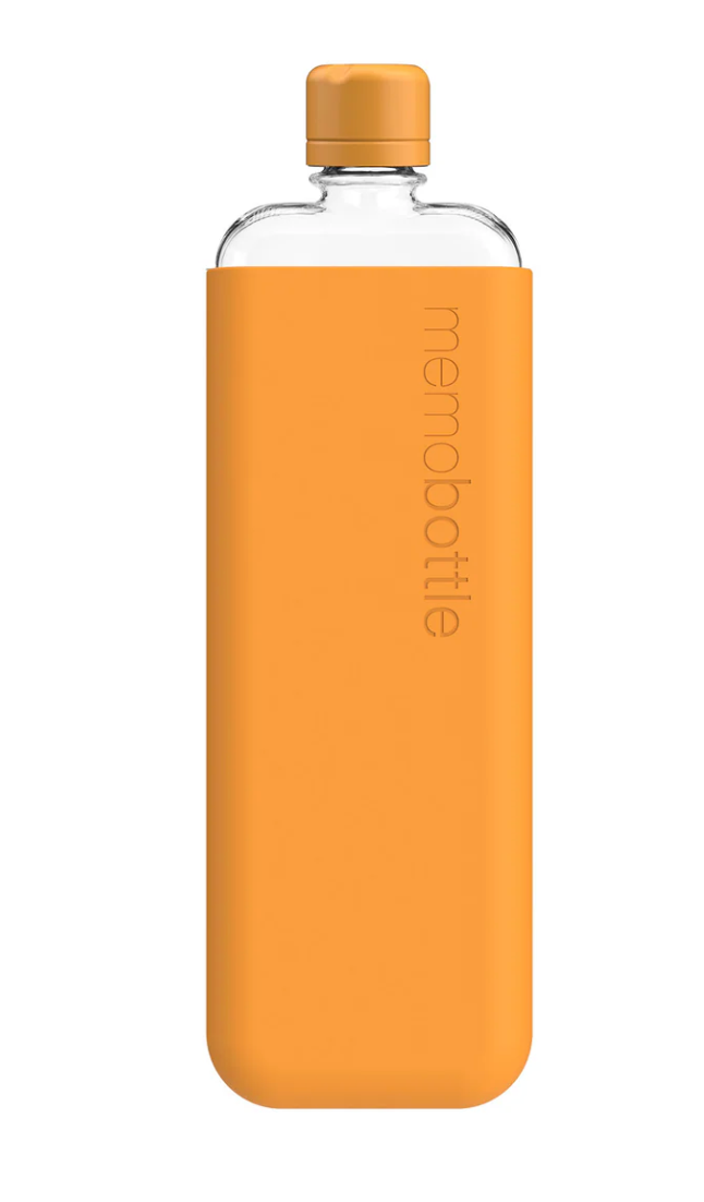 BOTELLA DE MEMORIA DELGADA MANDARINA - 450ML / 15OZ