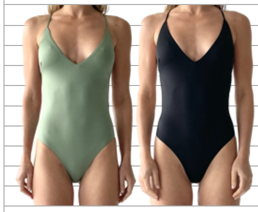 PATMOS ONE PIECE CRISS CROSS STRAPS SWIMSUIT - DANWARD