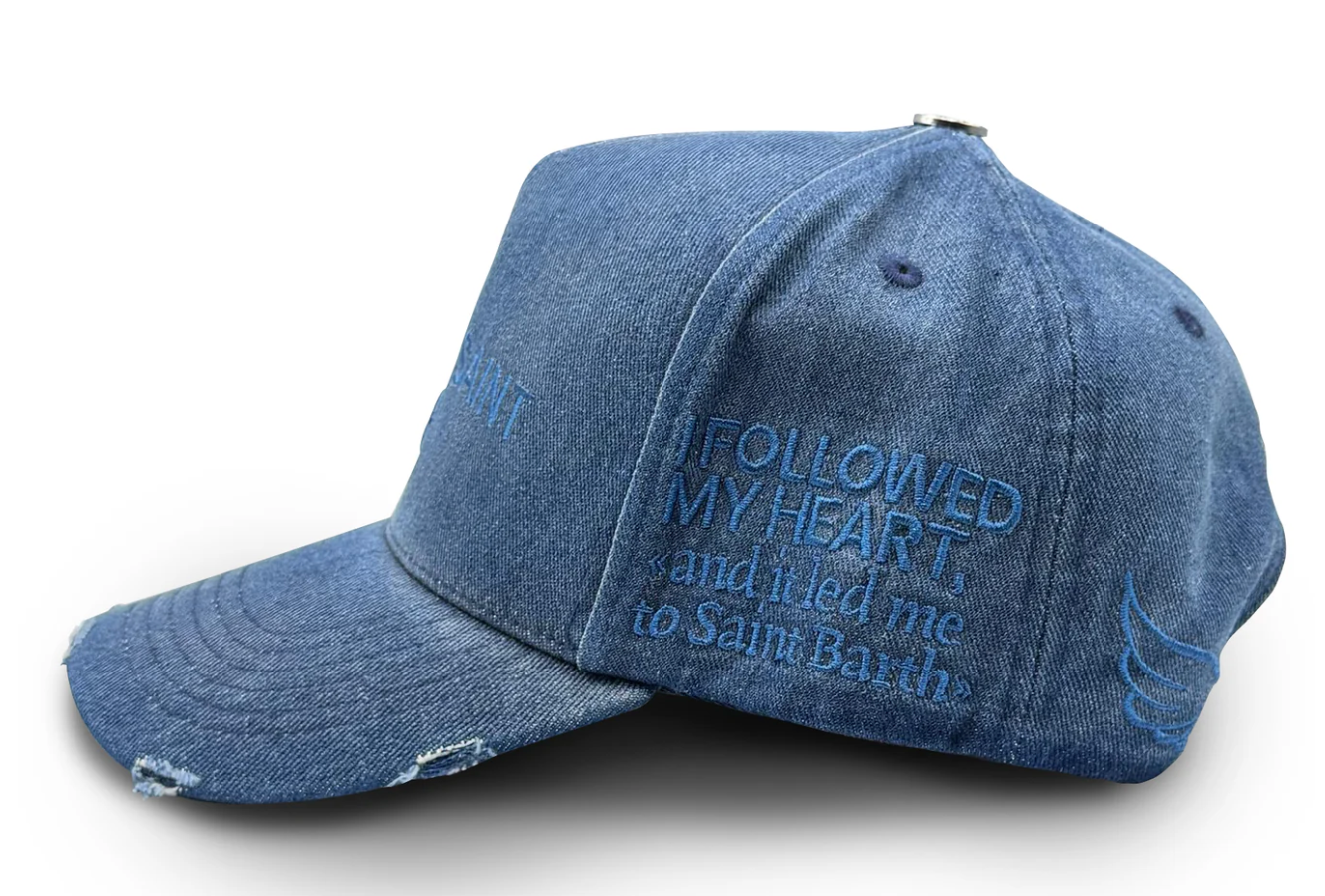 CAP TRUCKER BARTH IS SAINT DENIM - BARTH IS SAINT 