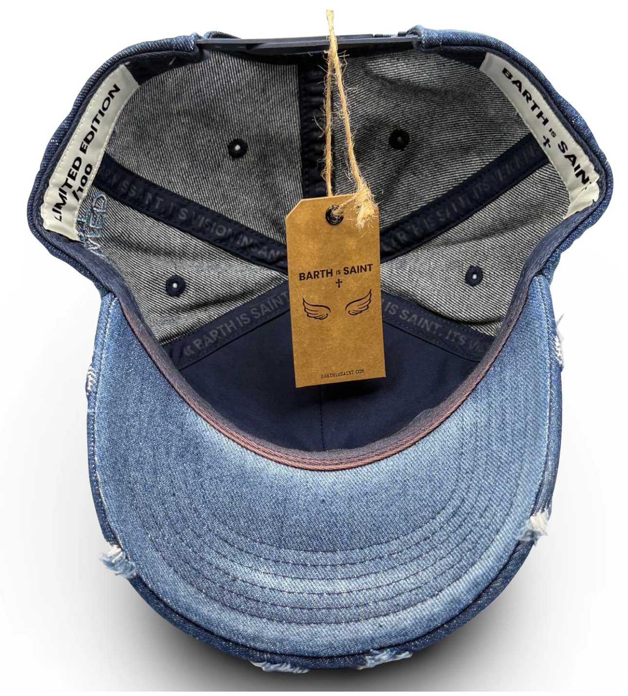 CAP TRUCKER BARTH IS SAINT DENIM - BARTH IS SAINT 