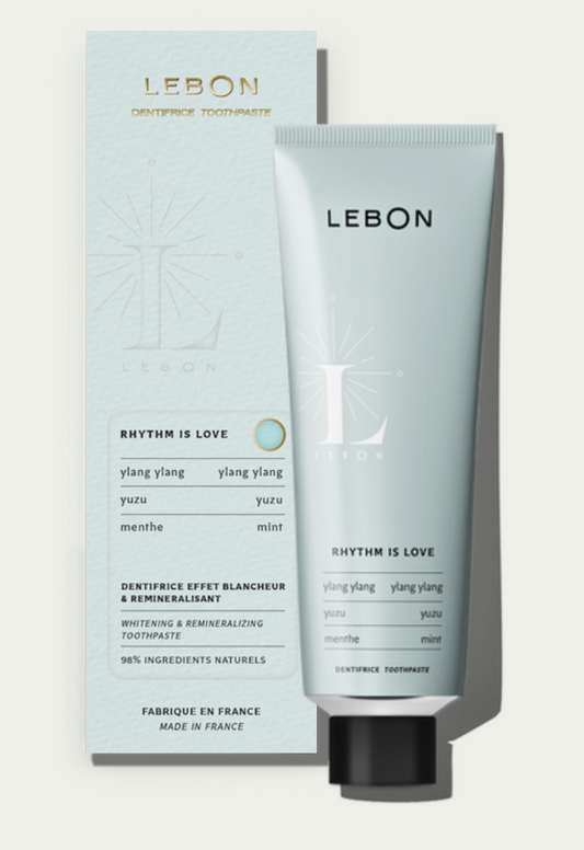 EL RITMO ES AMOR PASTA DENTAL - YLANG YLANG YUZU MINT - LEBON 