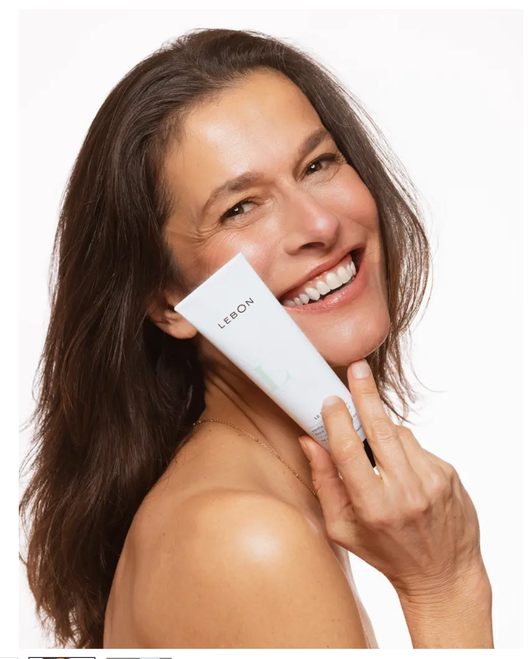 PASTA DENTAL LE WHITE 75ML - TÉ VERDE + MENTA SUAVE - LEBON 