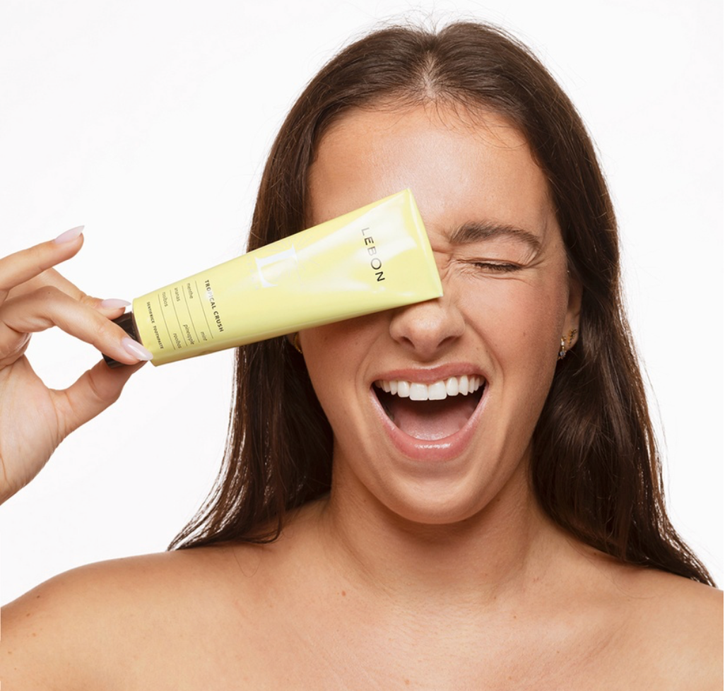 Tropical Crush Toothpaste 75ml - Pineapple + Rooibos + Mint - Lebon 