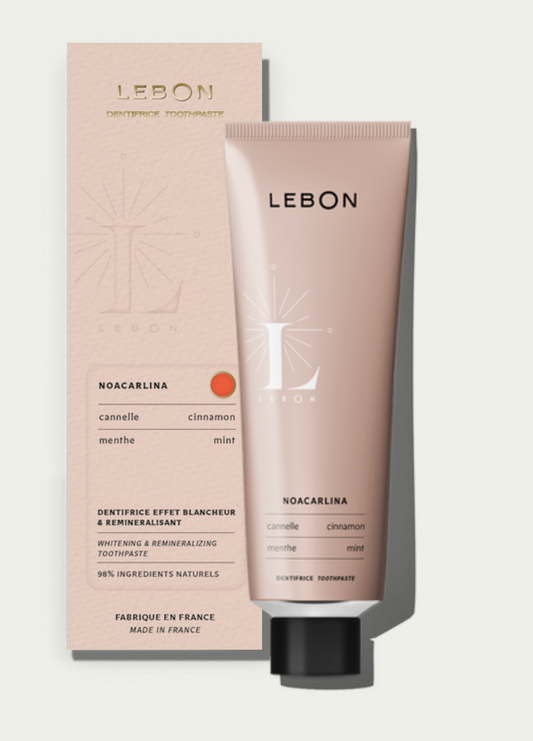 PASTA DENTAL NOACARLINA 75ML - CANELA + MENTA - LEBON 