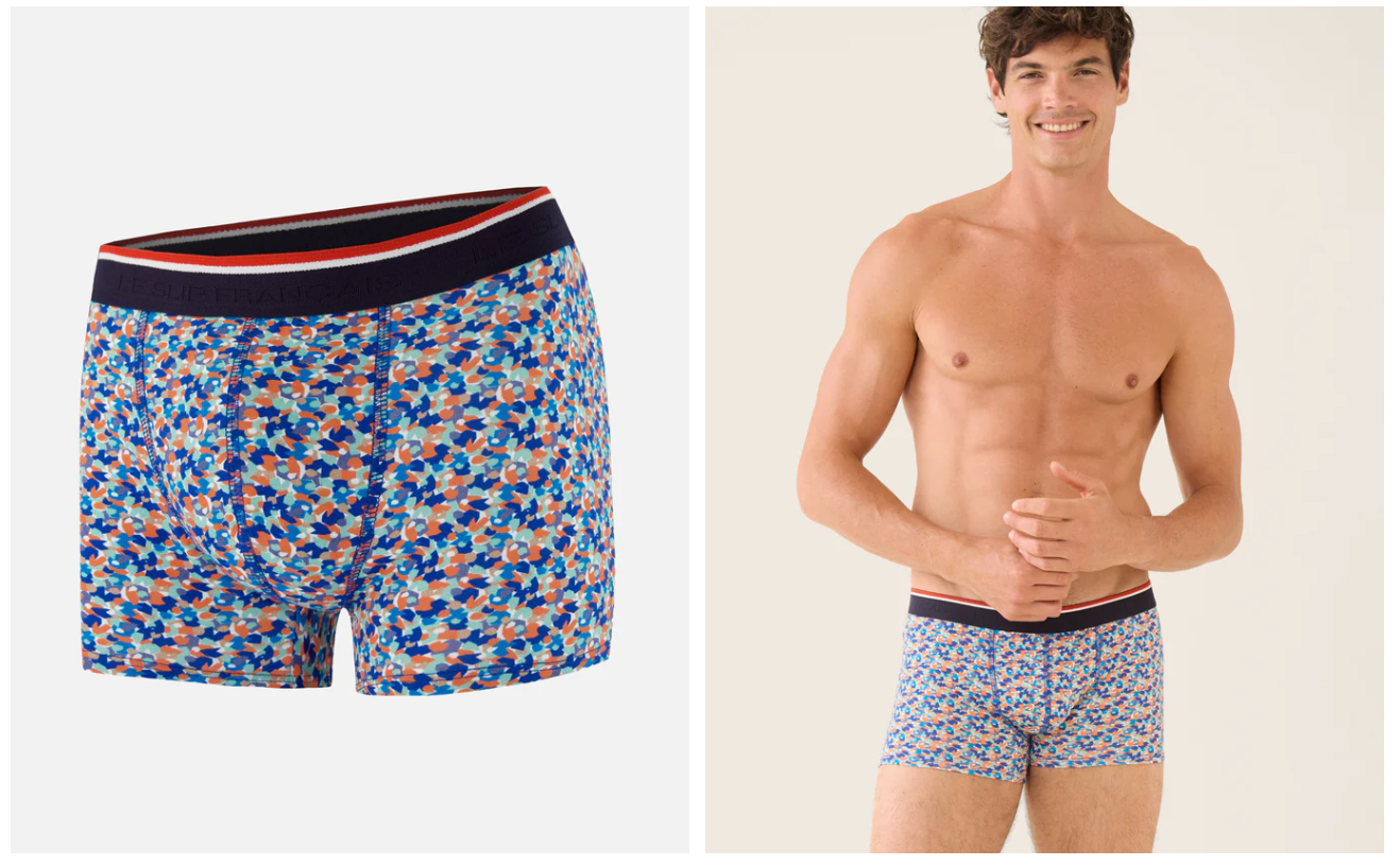MARIUS "CONFETTI" BOXER BRIEFS - THE FRENCH BRIEFS