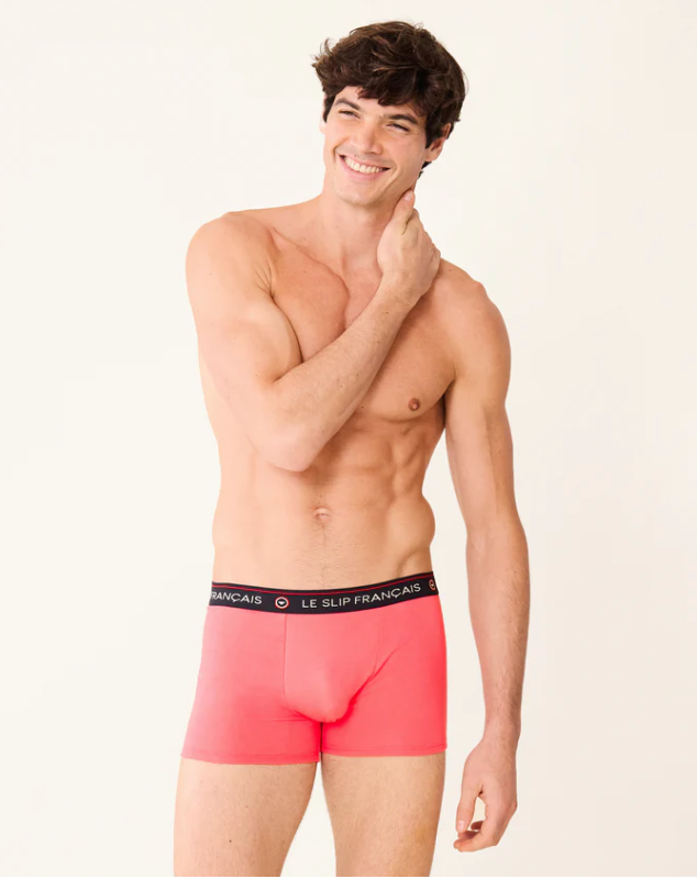 BOXER THE FORMIDABLE NEON PINK - THE FRENCH BRIEFS