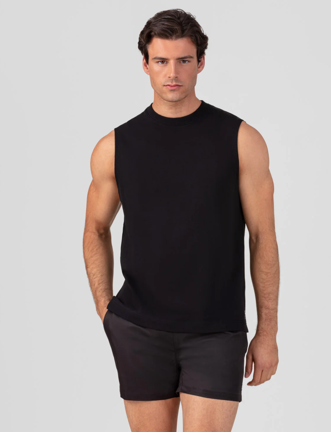 Sudadera ligera sin mangas de algodón - RON DORFF