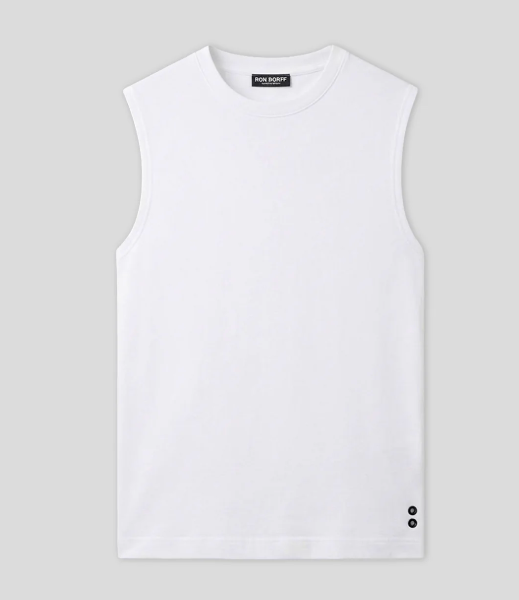 Sudadera ligera sin mangas de algodón - RON DORFF