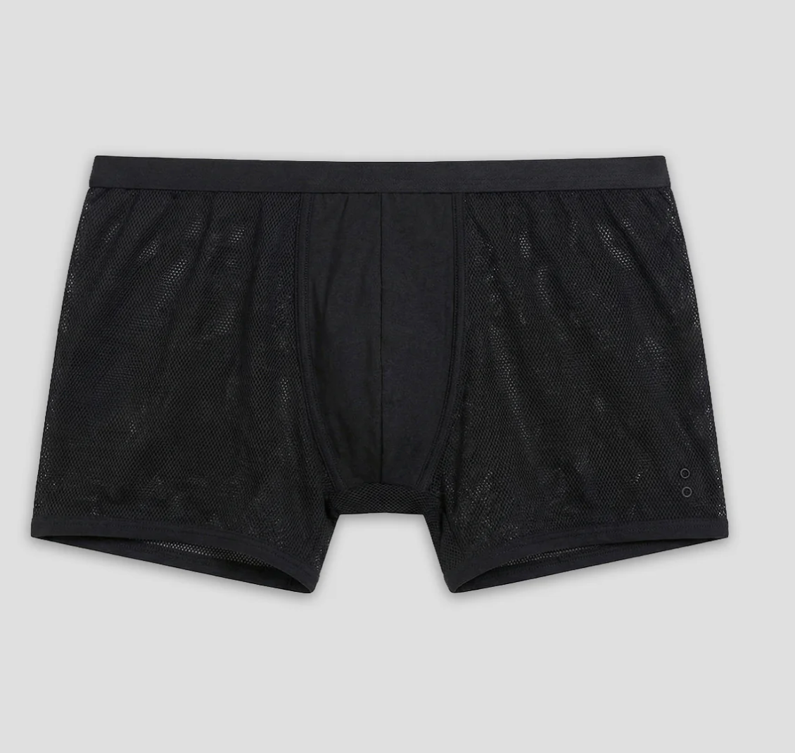 Black mesh boxer shorts - Ron Dorff