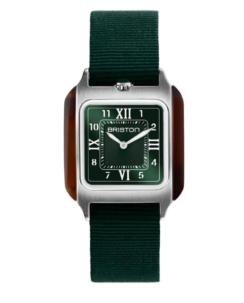 STREAMLINER KENNEDY 30X30 STEEL CASE WHITE, BLACK, GREEN OR BLUE DIAL - BRISTON