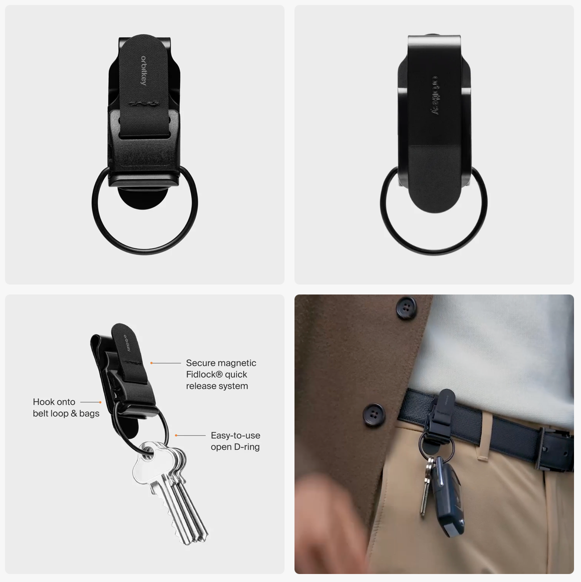 UTILITY CLIP - ORBITKEY