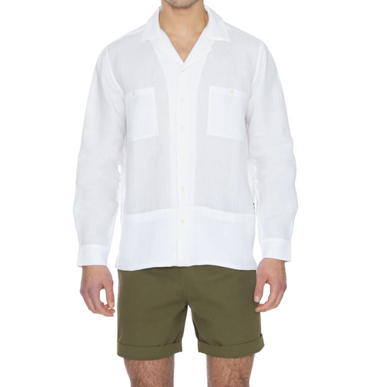 LINEN SHIRT JACKET - DANWARD