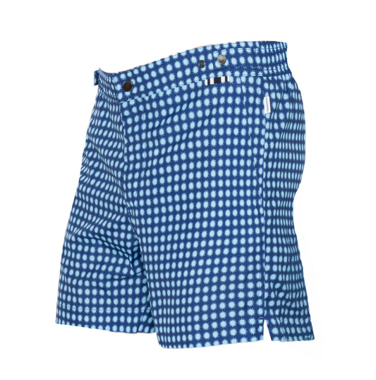 SWIM SHORT IBIZA STAR PRINT OCEAN - DANWARD