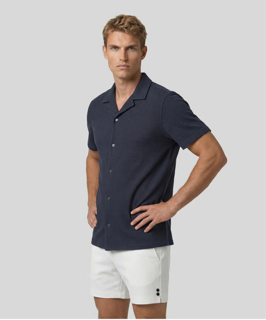 CHEMISE MESH NAVY OU VERT - RON DORFF