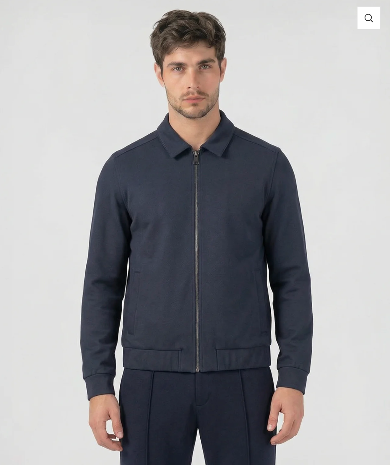 VESTE TENNIS JACKET NAVY - RON DORFF