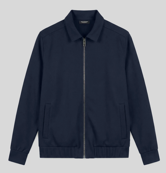 VESTE TENNIS JACKET NAVY - RON DORFF